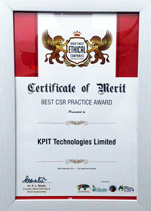 Best CSR Practice Award