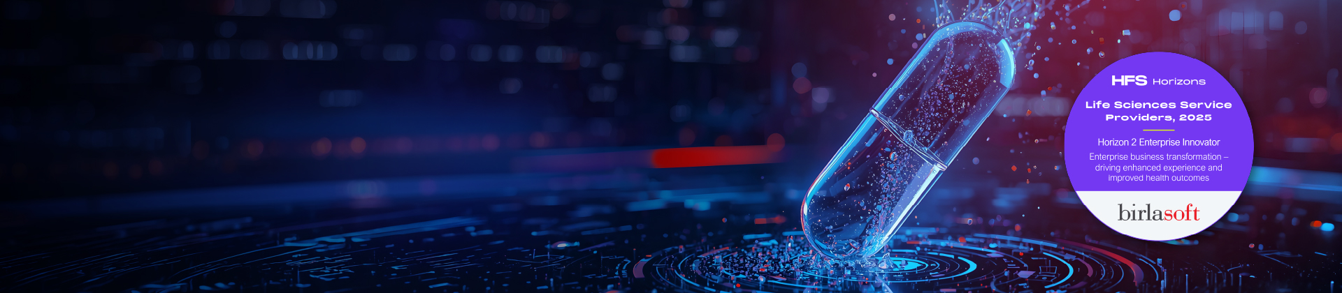 Recognized as a Horizon 2 Enterprise Innovator in HFS Horizon - Life Sciences Service Providers 2025
