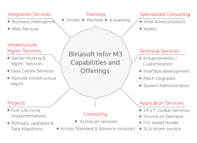 Birlasoft Infor M3 Capabilities and Offerings