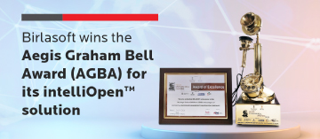Birlasoft wins the Aegis Graham Bell Award (AGBA) for its intelliOpen™ solution